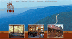 Desktop Screenshot of brownbearcabin.com